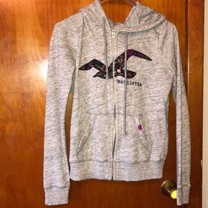 Zip up sweatshirt